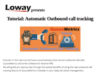 Tutorial automatic outbound call tracking