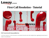 First-Call Resolution with QueueMetrics