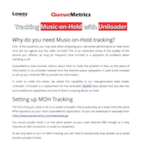Tracking Music-on-Hold with QueueMetrics