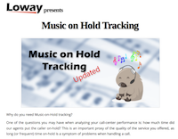 Music on Hold Tracking tutorial