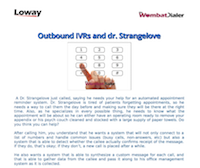 WombatDialer Outbound IVR management Tutorial