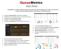 QueueMetrics Product Sheet Preview