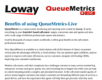 Benefits of using QueueMetrics-Live eBook