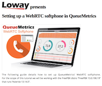 Setting up a WebRTC softphone in QueueMetrics