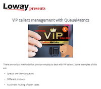 VIP callers management with QueueMetrics